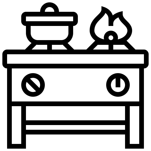 outdoor kitchen icon