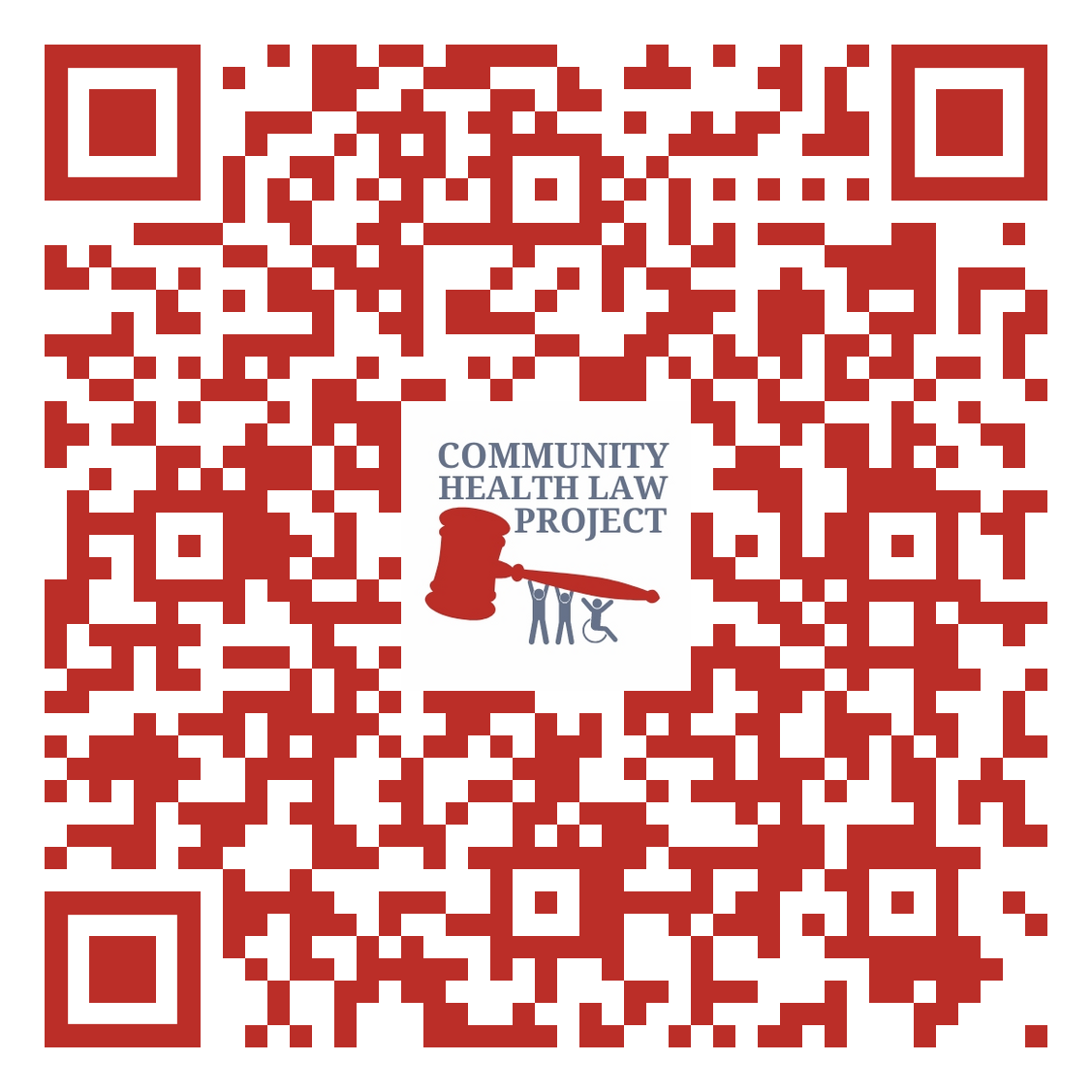 Scan to donate to CHLP