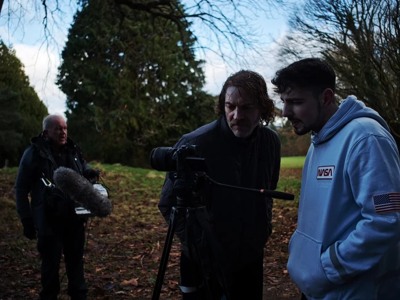 Reviewing a shot.