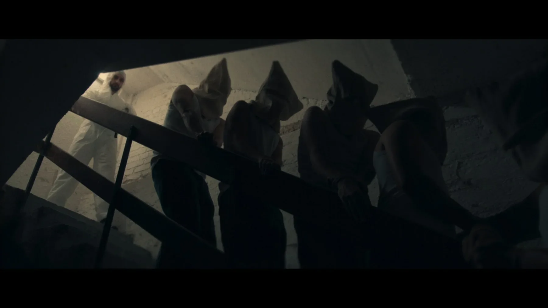 The staircase.