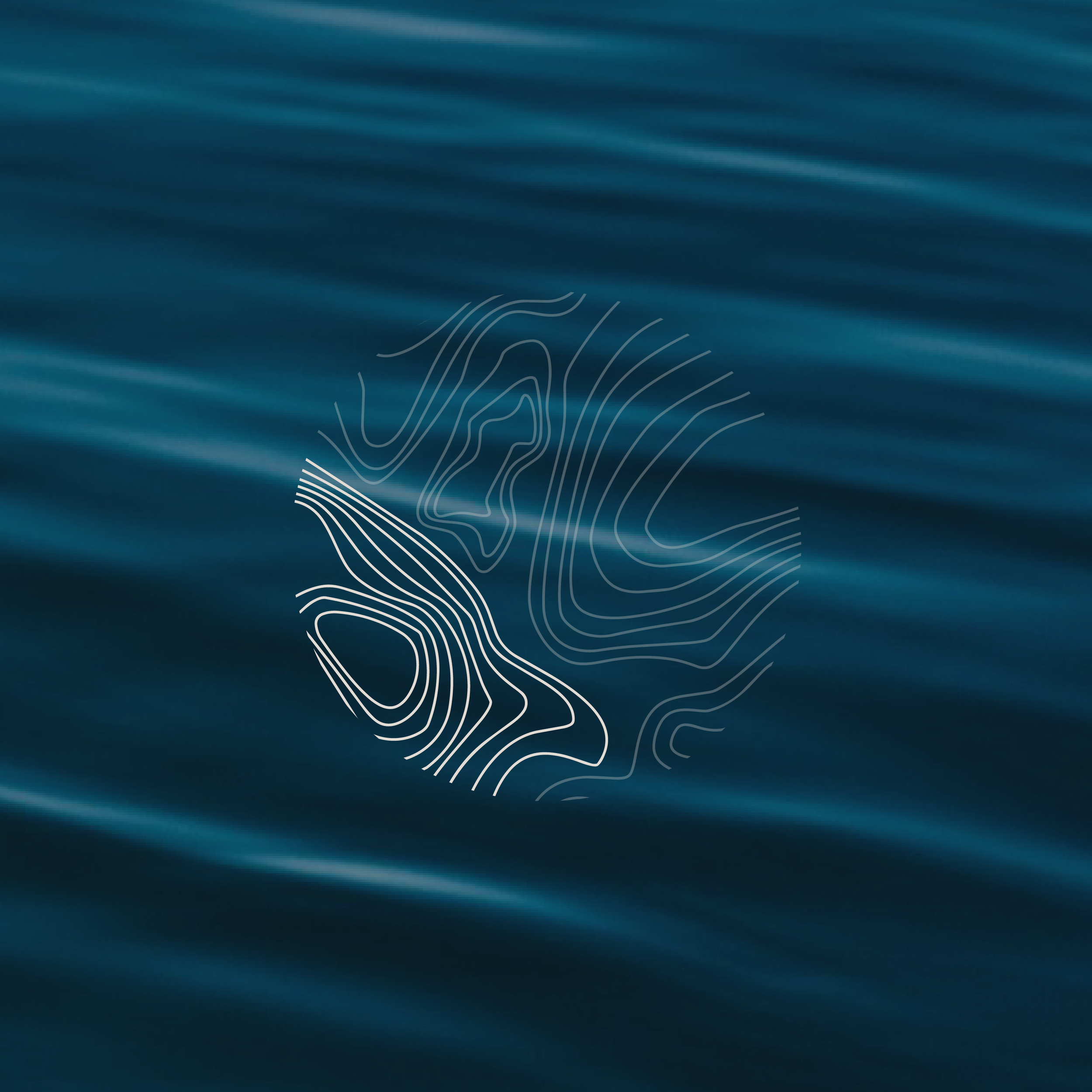 Pacific Ocean Crossing submark from the BCLR luxury branding logo suite for Endurance Limits in aid of GOSH, designed by a luxury design studio.