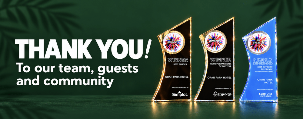 Oran Park Hotel award winner: Best Burger and Metropolitan Hotel of the Year