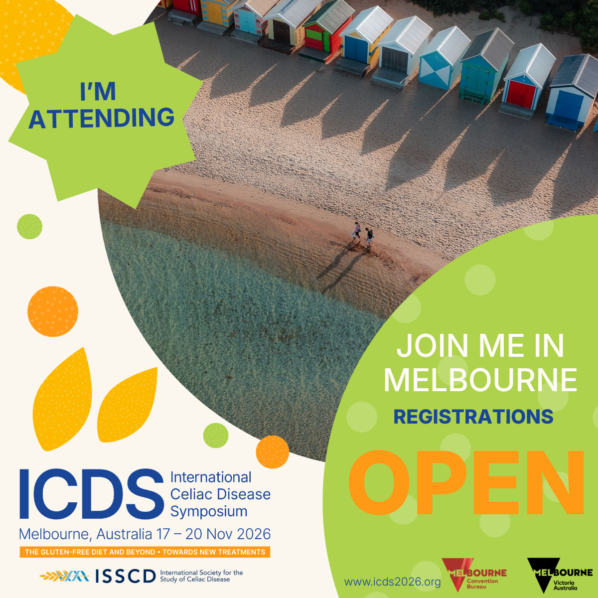 ICDS 2026 I'm Attending — Beach graphic