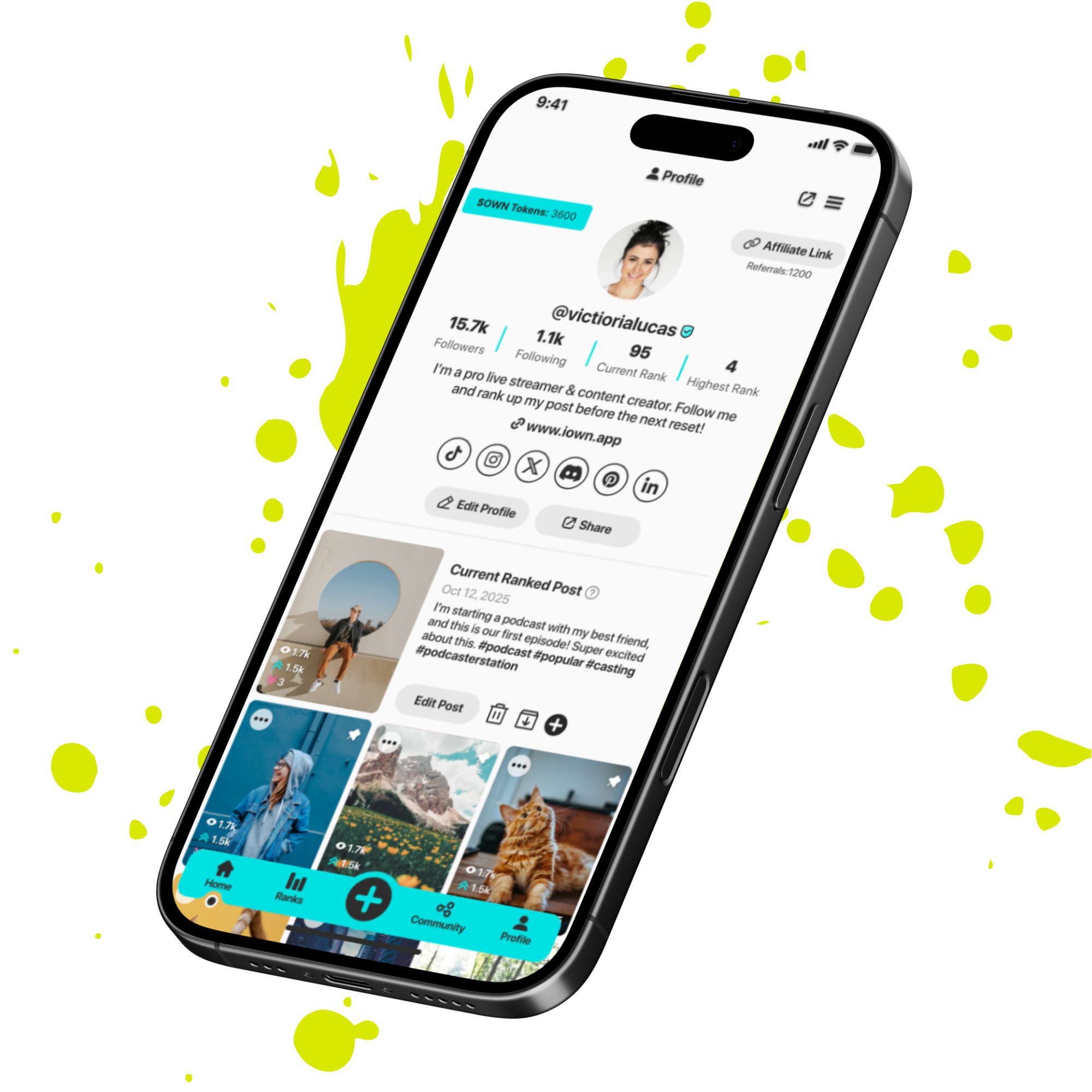 Own. App Interface