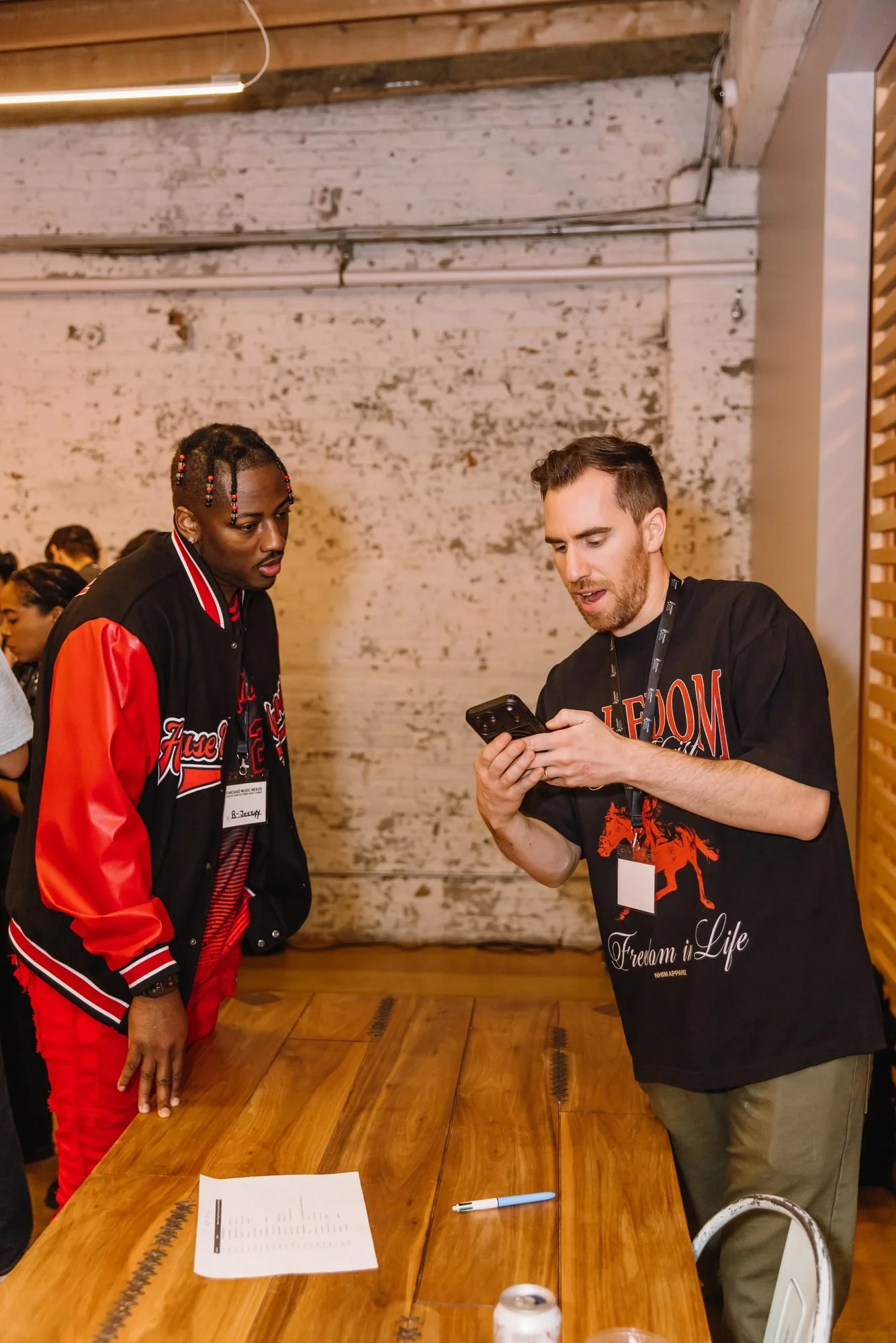 A one-on-one session at Chicago Music Nexus