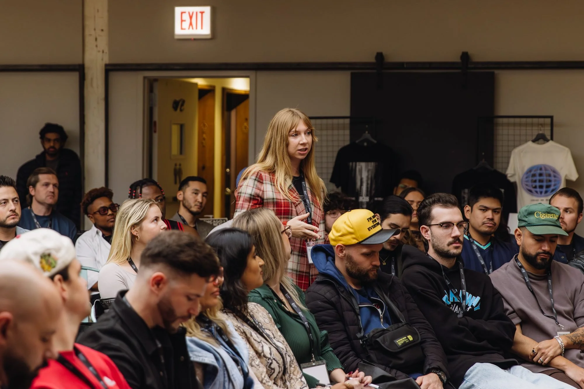 A full room at Chicago Music Nexus