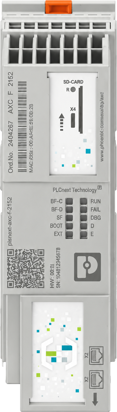 Phoenix Contact AXC F 2152, front view