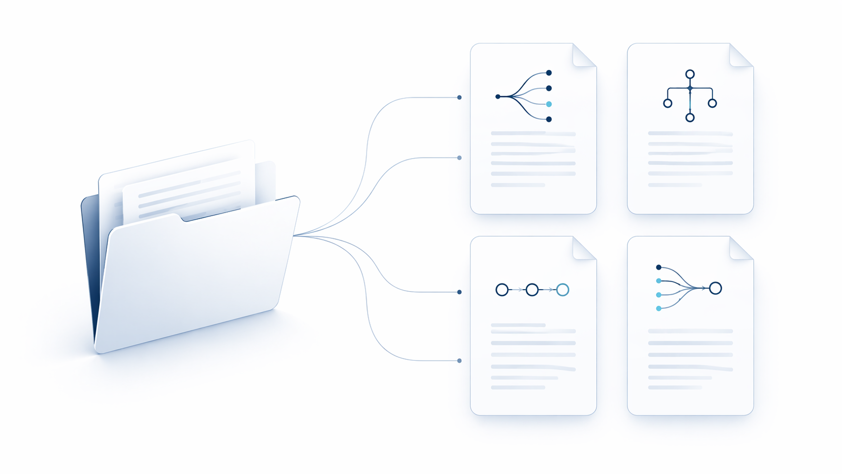 Illustration representing the techniques and concepts used for the system logic