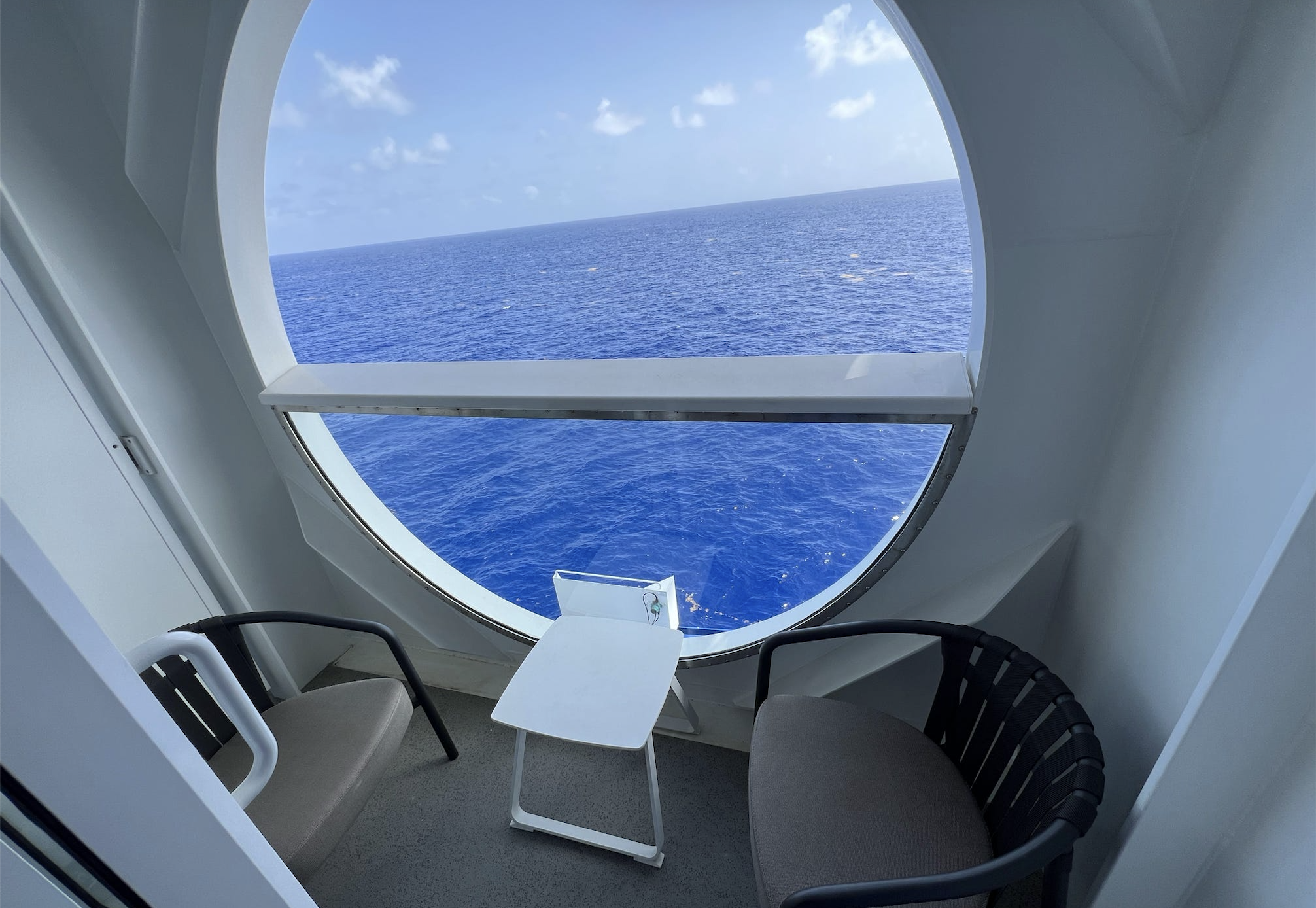 Cruise vacation at sea
