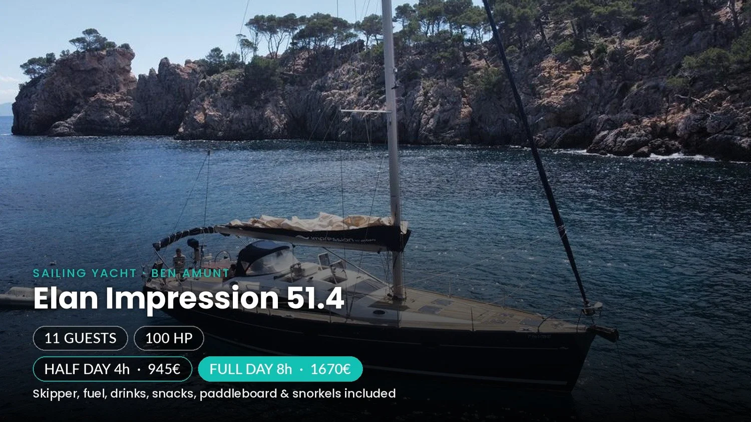 Elan Impression 51.4 boat rental Mallorca