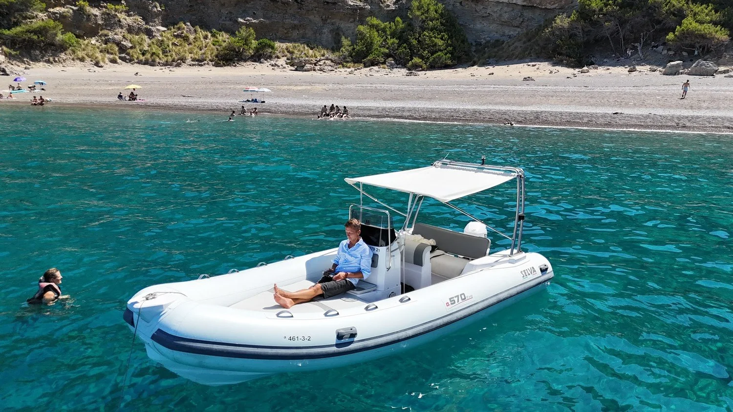 Selva 550 boat rental Mallorca