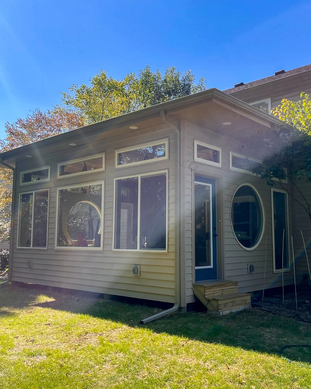 After: finished home addition by ISI Construction