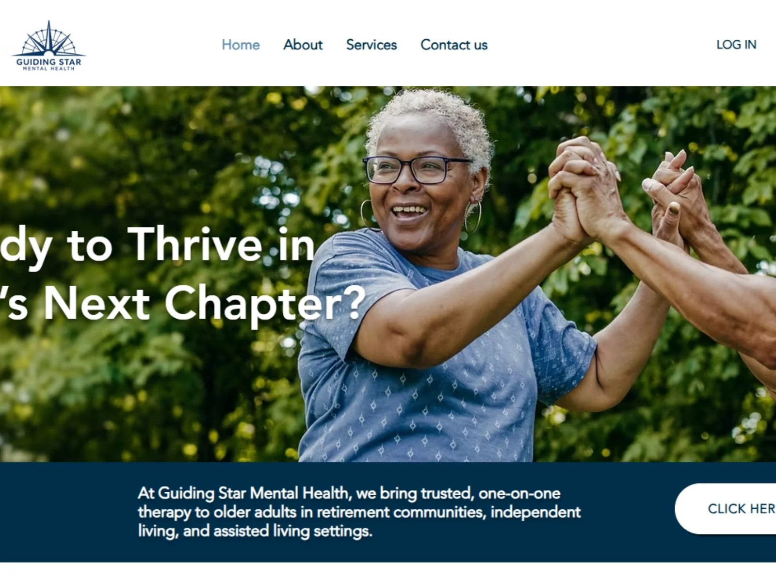 Guiding Star Mental Health website redesign case study