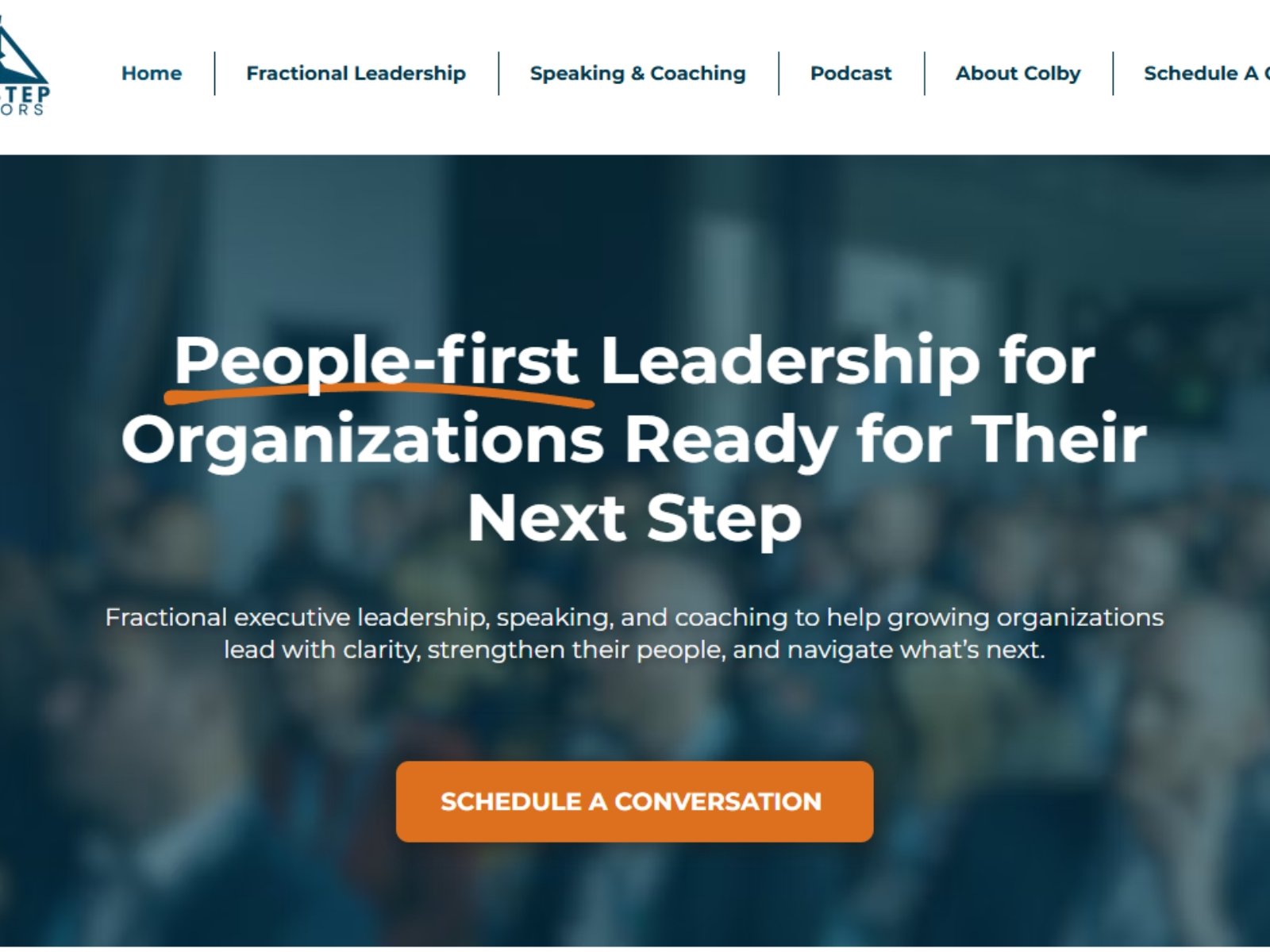 NXT Step Advisors website design case study