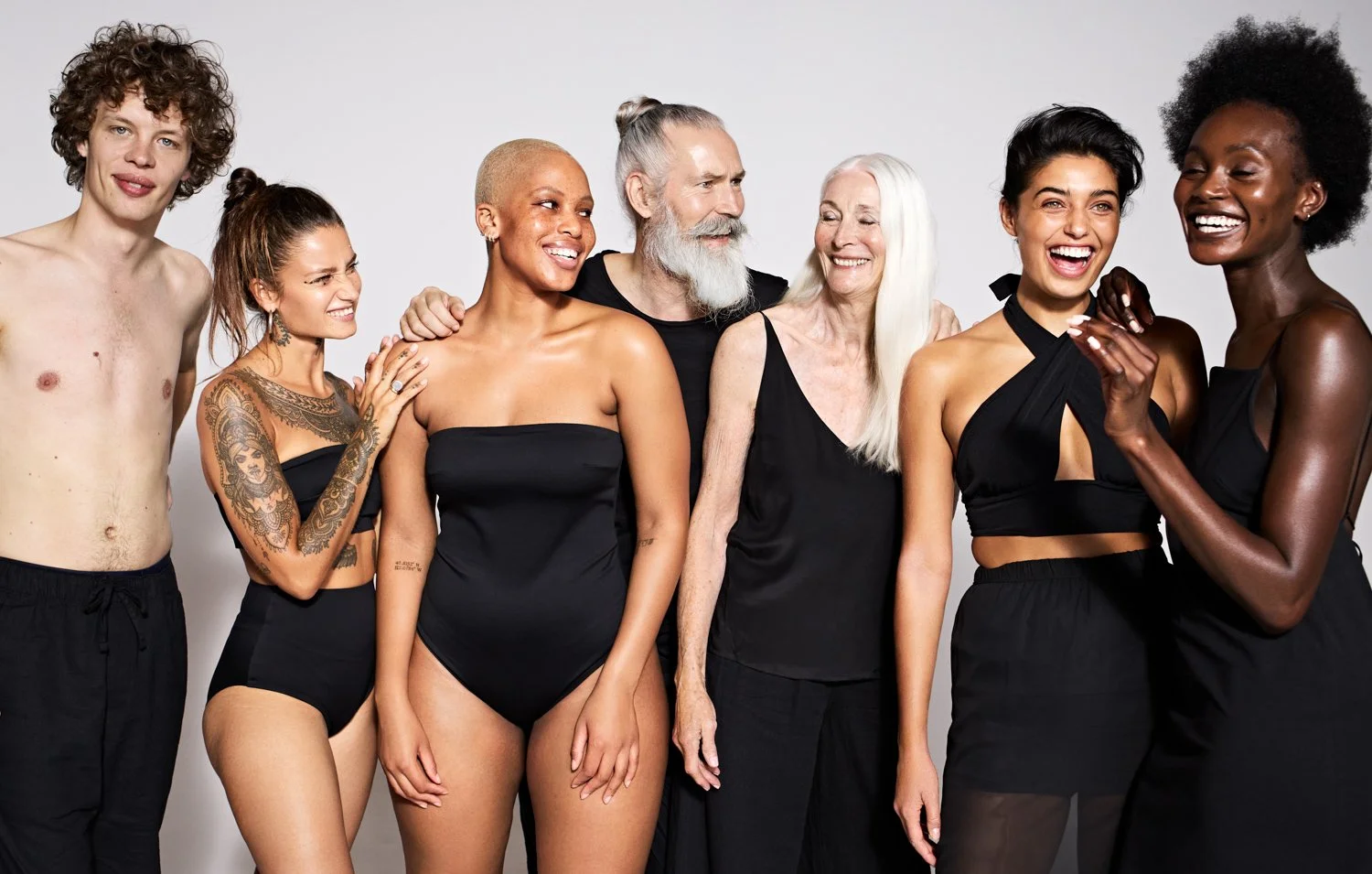 iiaa campaign group portrait by Benjamin Kaufmann, cast from The Skin Project