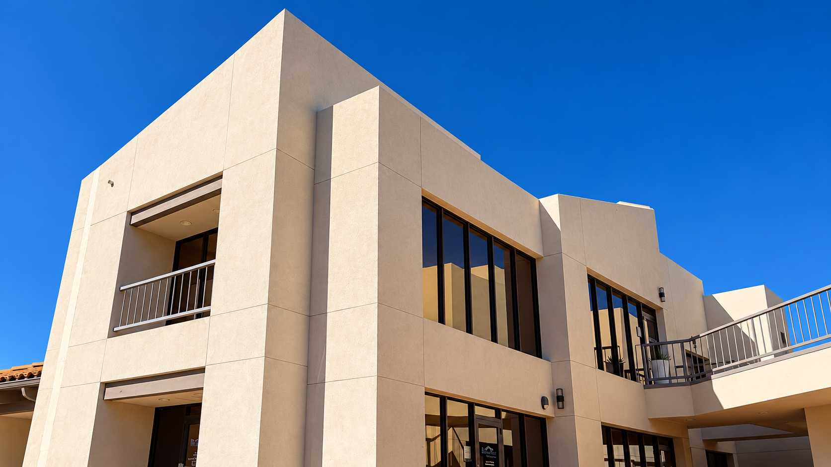 ATRIUM clinic exterior beneath a blue Scottsdale sky