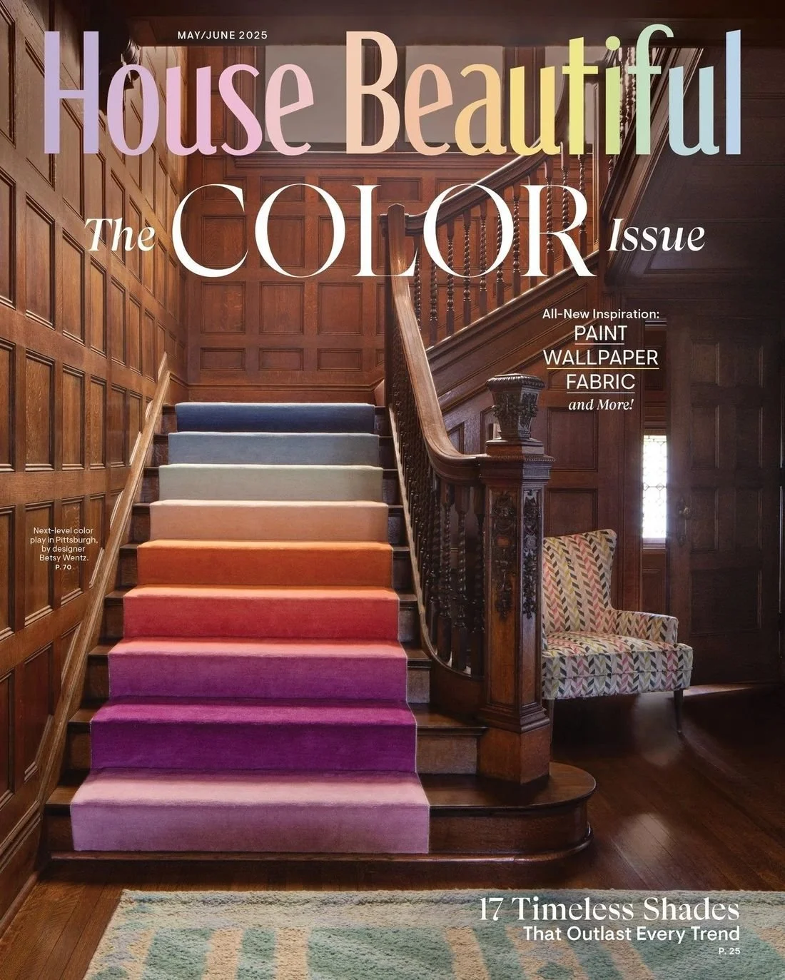 House Beautiful, May/June 2025 — Tartan & Toile