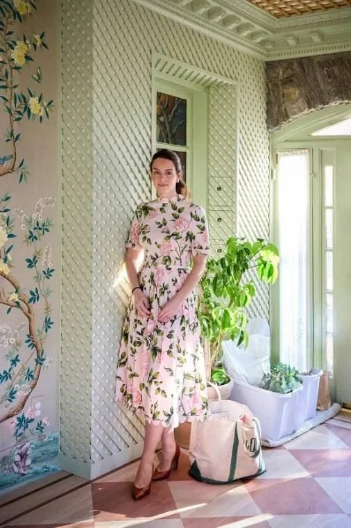 Tartan & Toile interior featured in Hellenic News of America