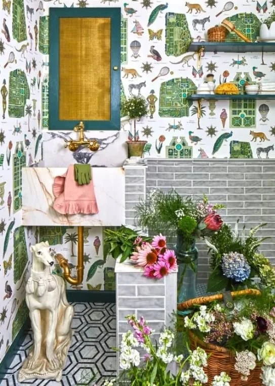 Tartan & Toile interior featured in The Washington Post