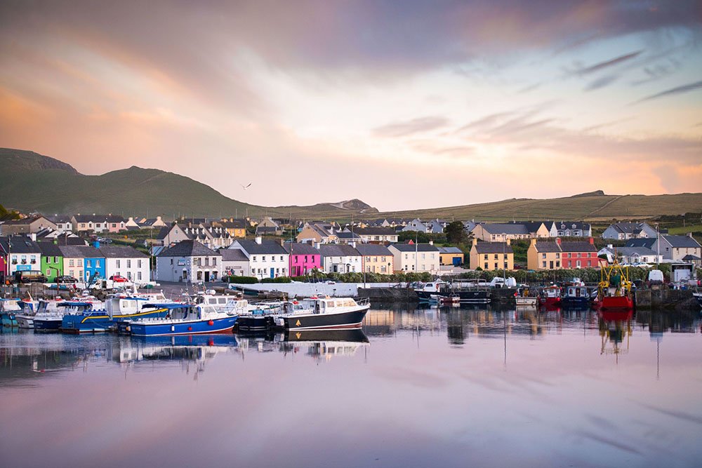 Portmagee harbour, County Kerry, Ireland