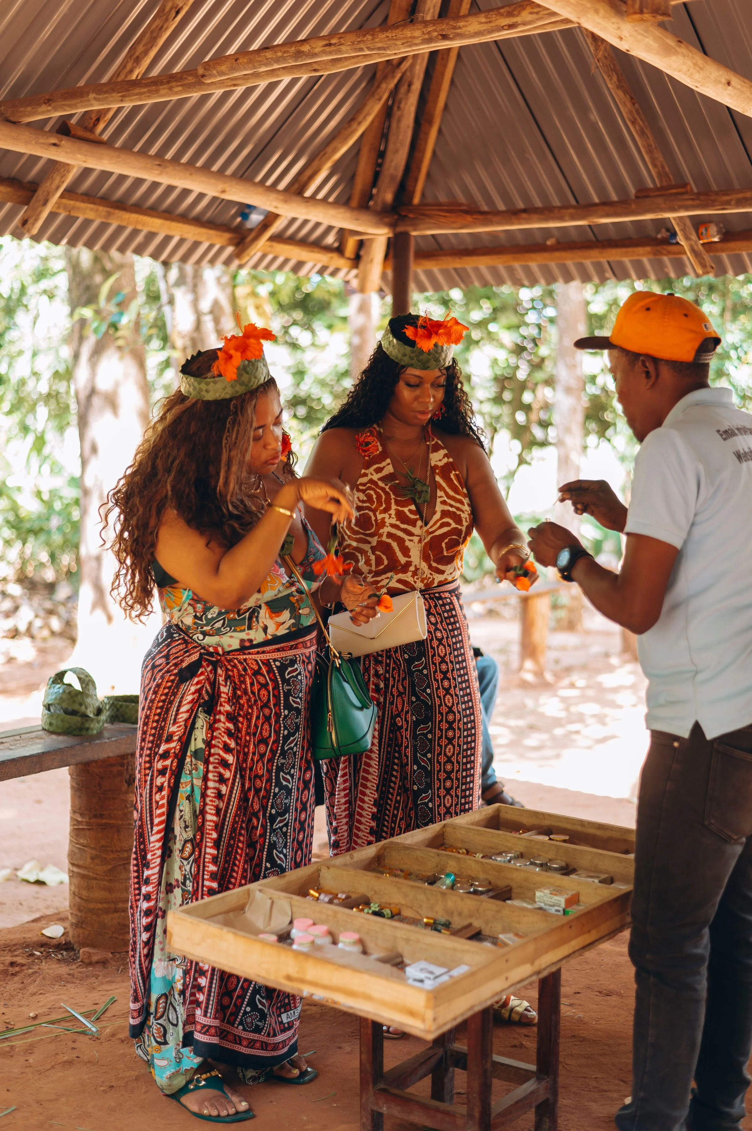 Aerial view of turquoise Zanzibar reef — the perfect backdrop for a special occasion holiday