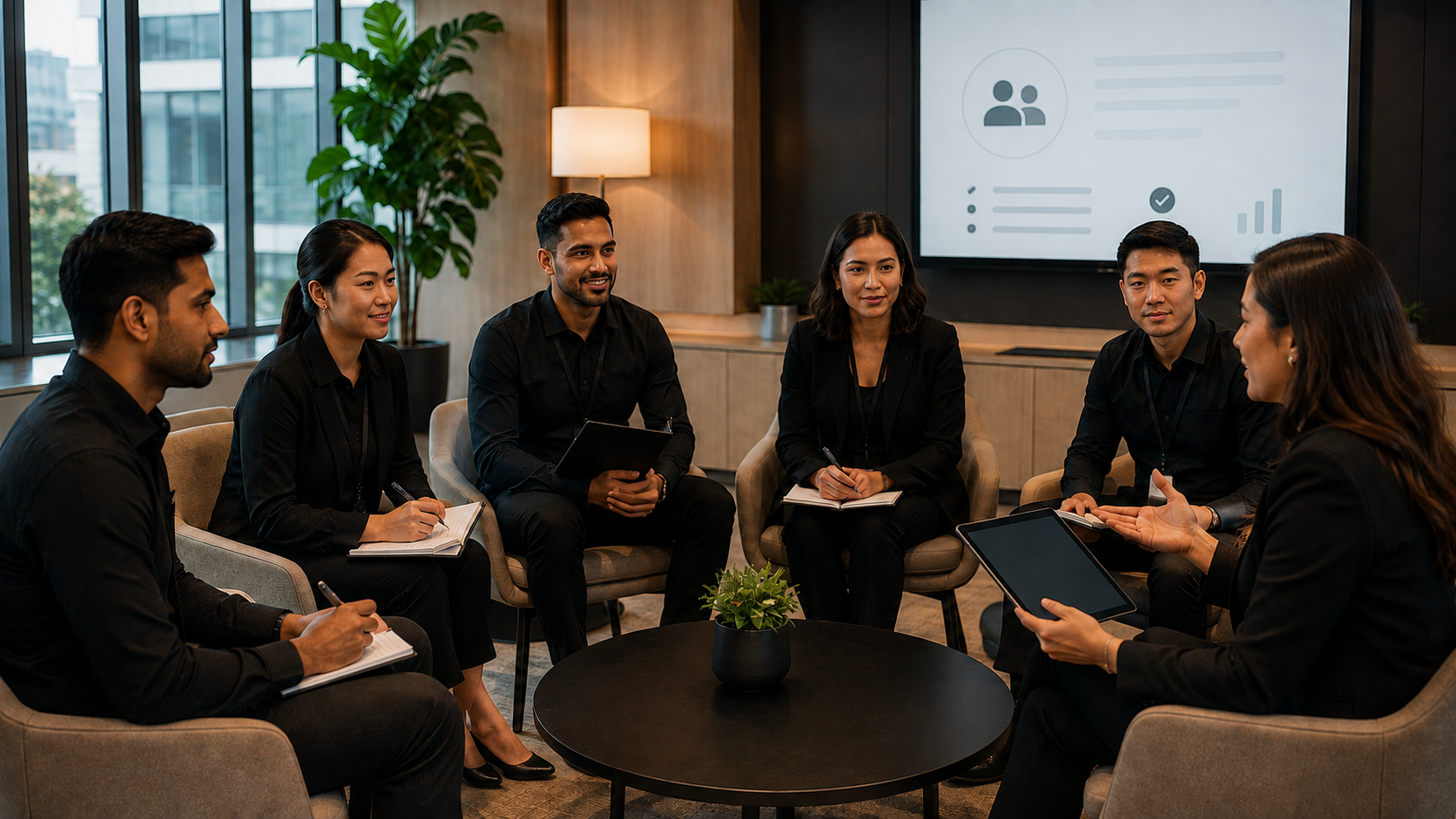 Large scale retail hiring