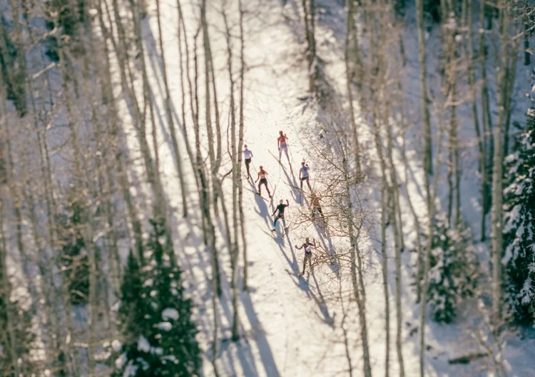 masters community skate through the trees