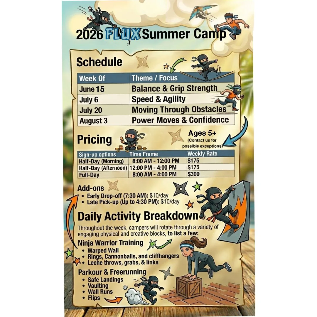 Summer Camp 2026 Flyer