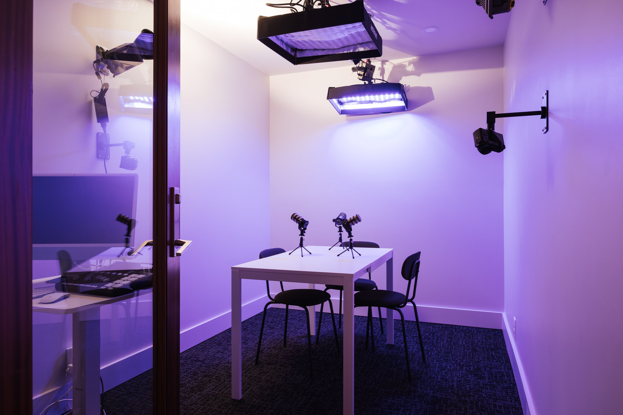 Podcasting Studio at The Lightroom ATH