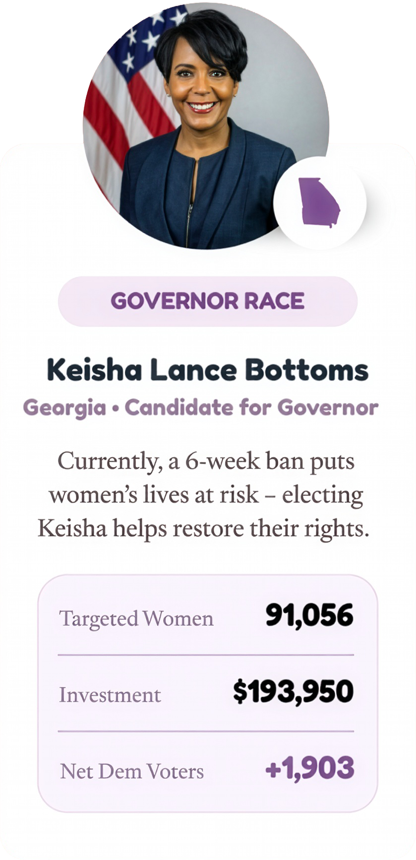 Keisha Lance Bottoms - Governor Race