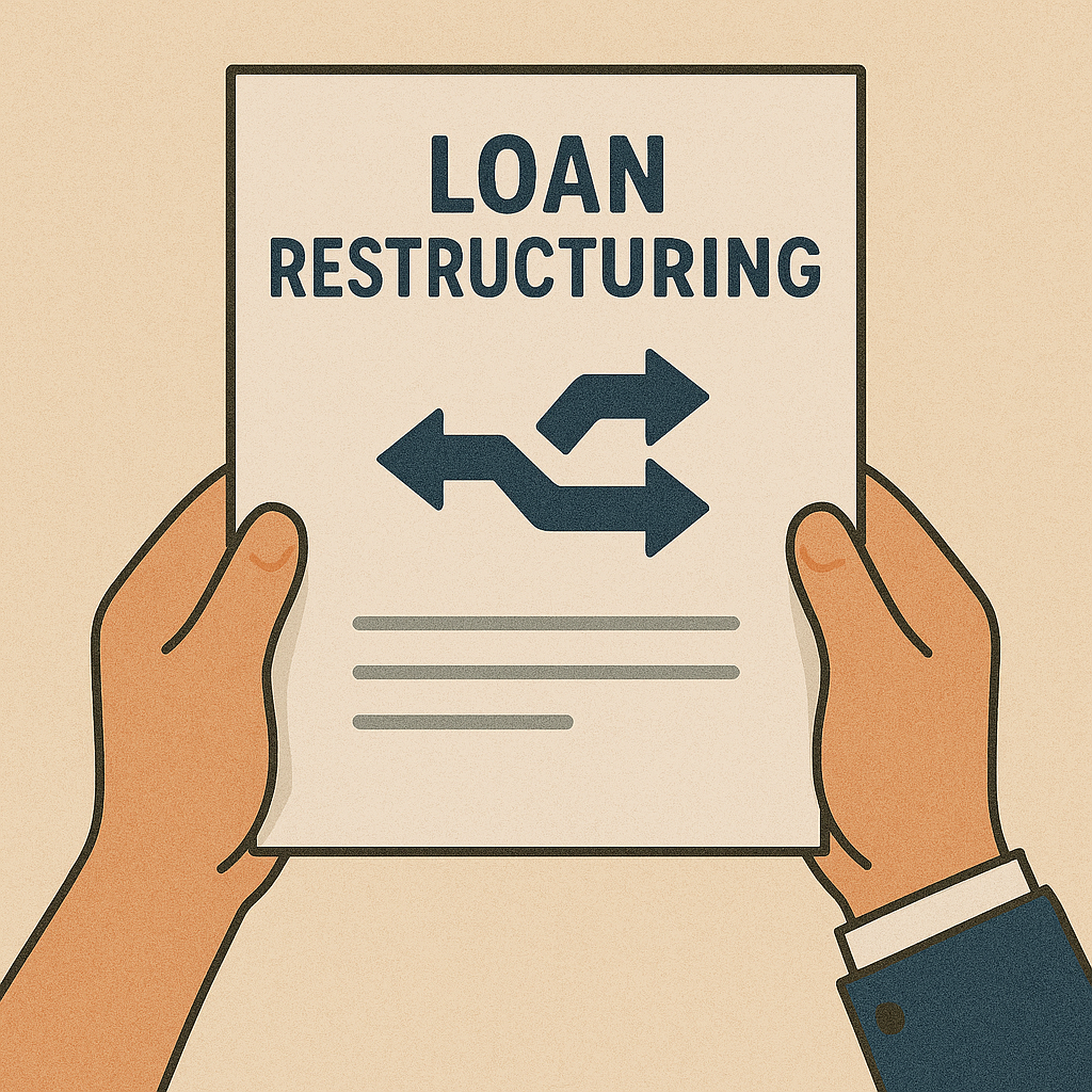 Loan restructuring process and benefits