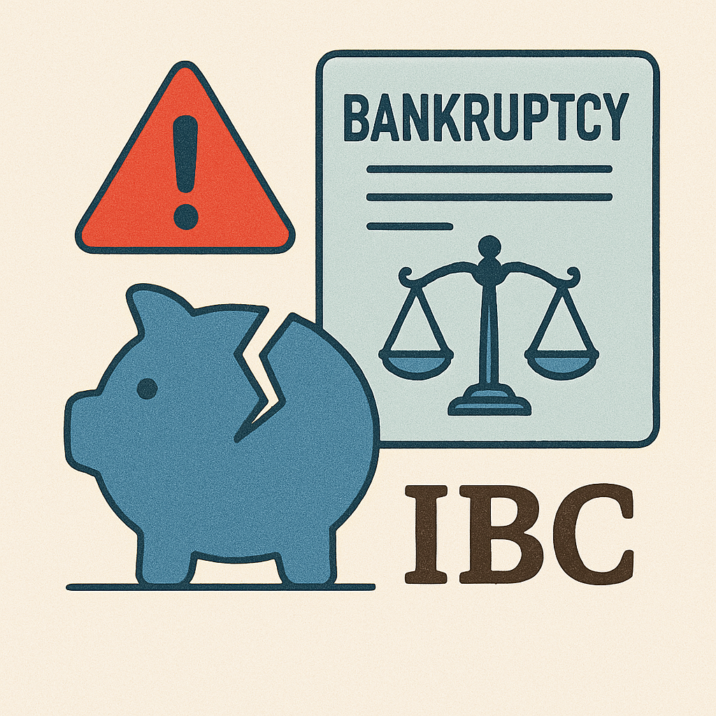 Bankruptcy and IBC insolvency code India