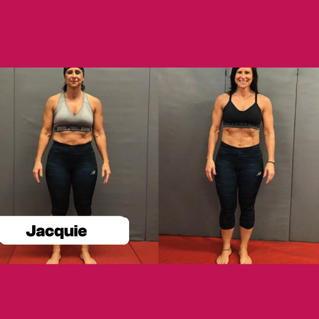 Jacquie's transformation