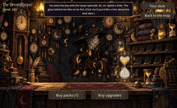 The DreamKeeper's shop