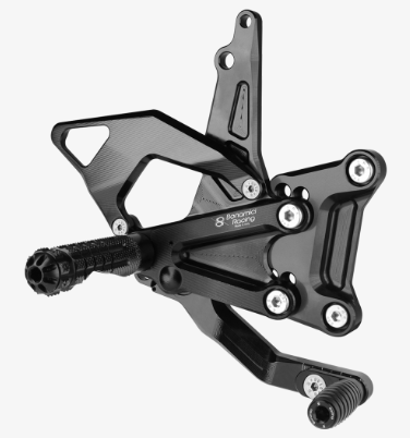 Bonamici Racing adjustable motorcycle rearsets