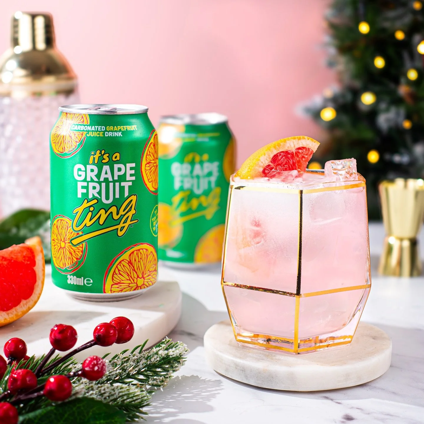 Grapefruit Gin Spritz cocktail recipe by Gin & Domic