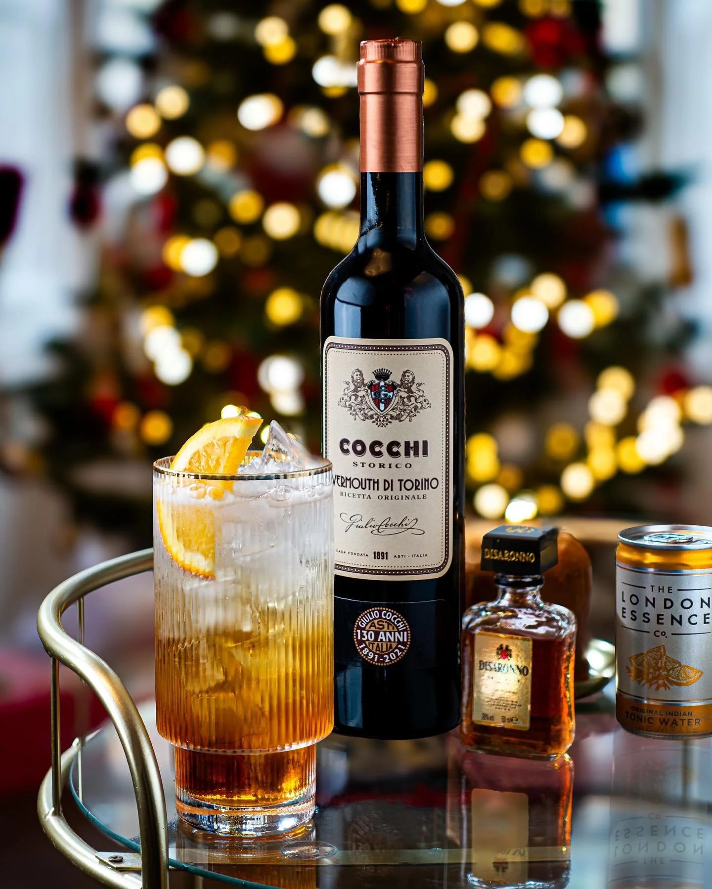 Cocchi Panettone Spritz cocktail recipe by Gin & Domic