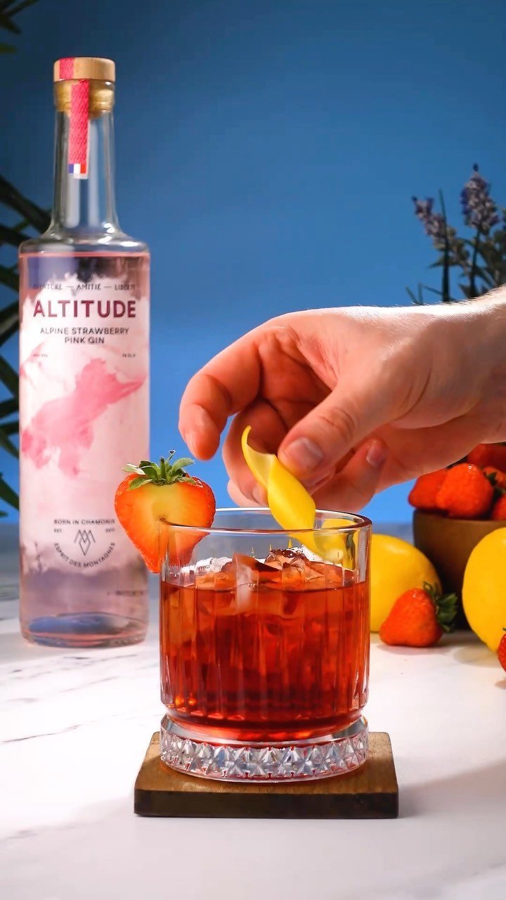 Negroni Week with Altitude Alpine cocktail recipe by Gin & Domic