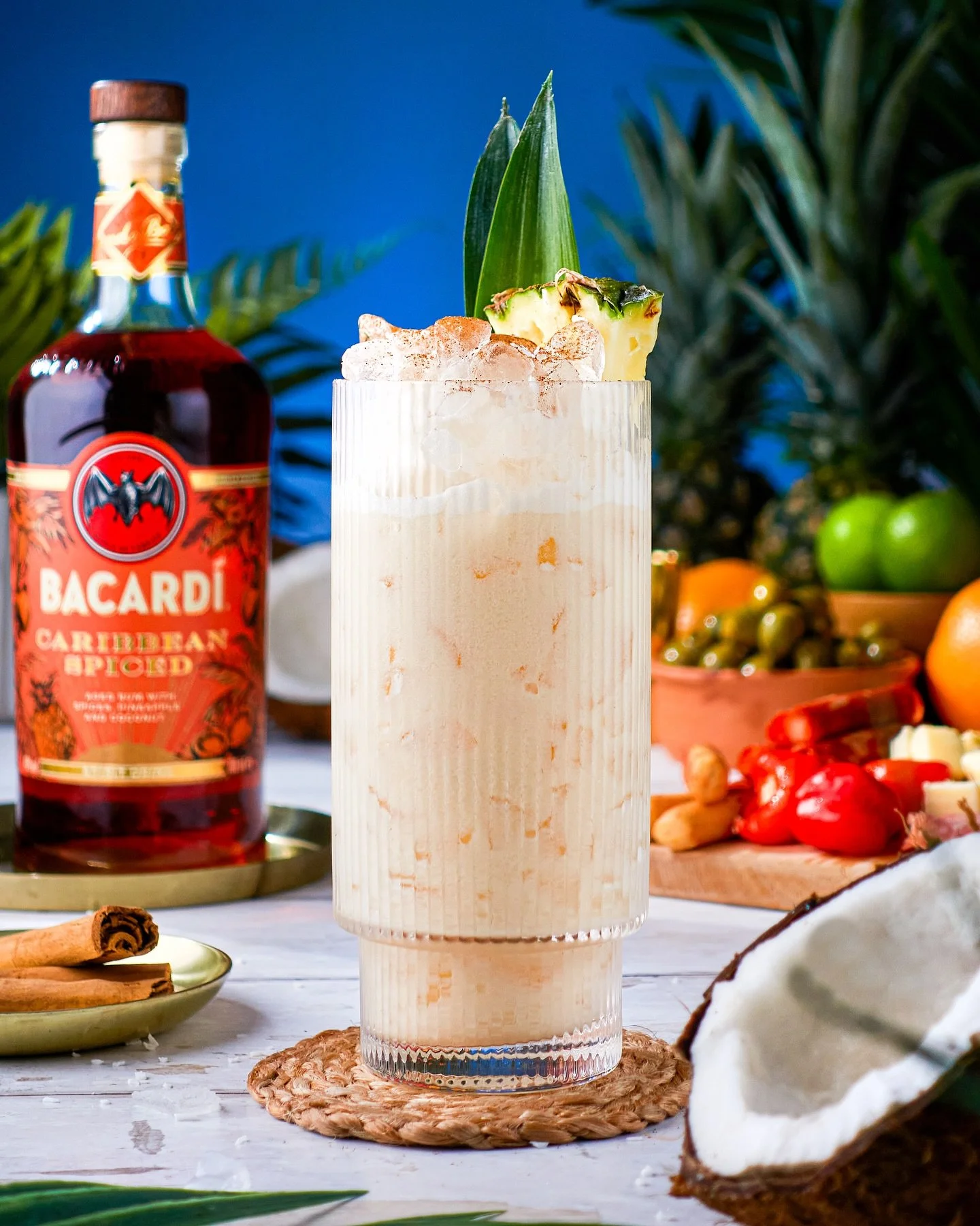 Spiced Piña Colada cocktail recipe by Gin & Domic