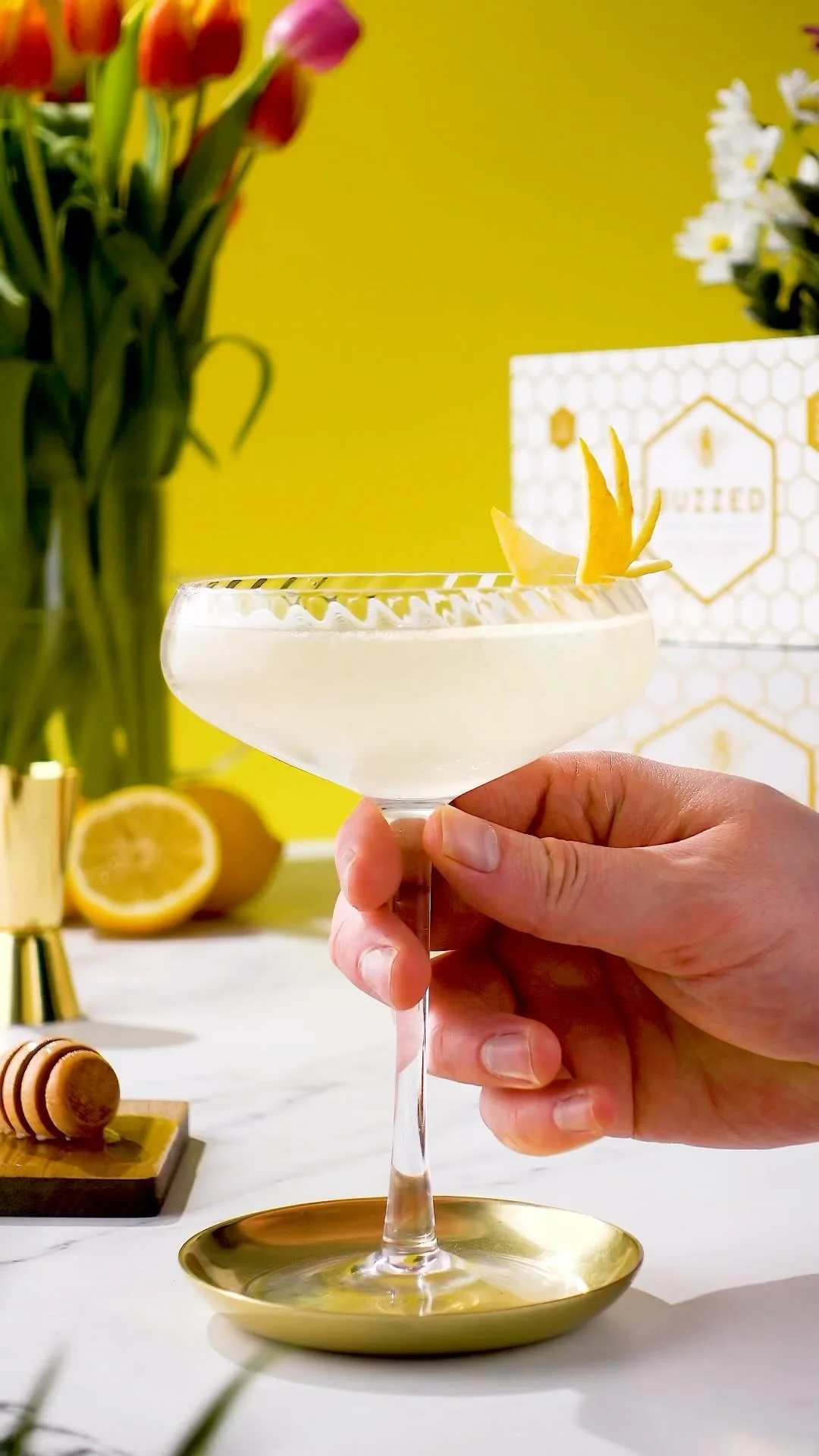 Honey Gin Cocktail cocktail recipe by Gin & Domic