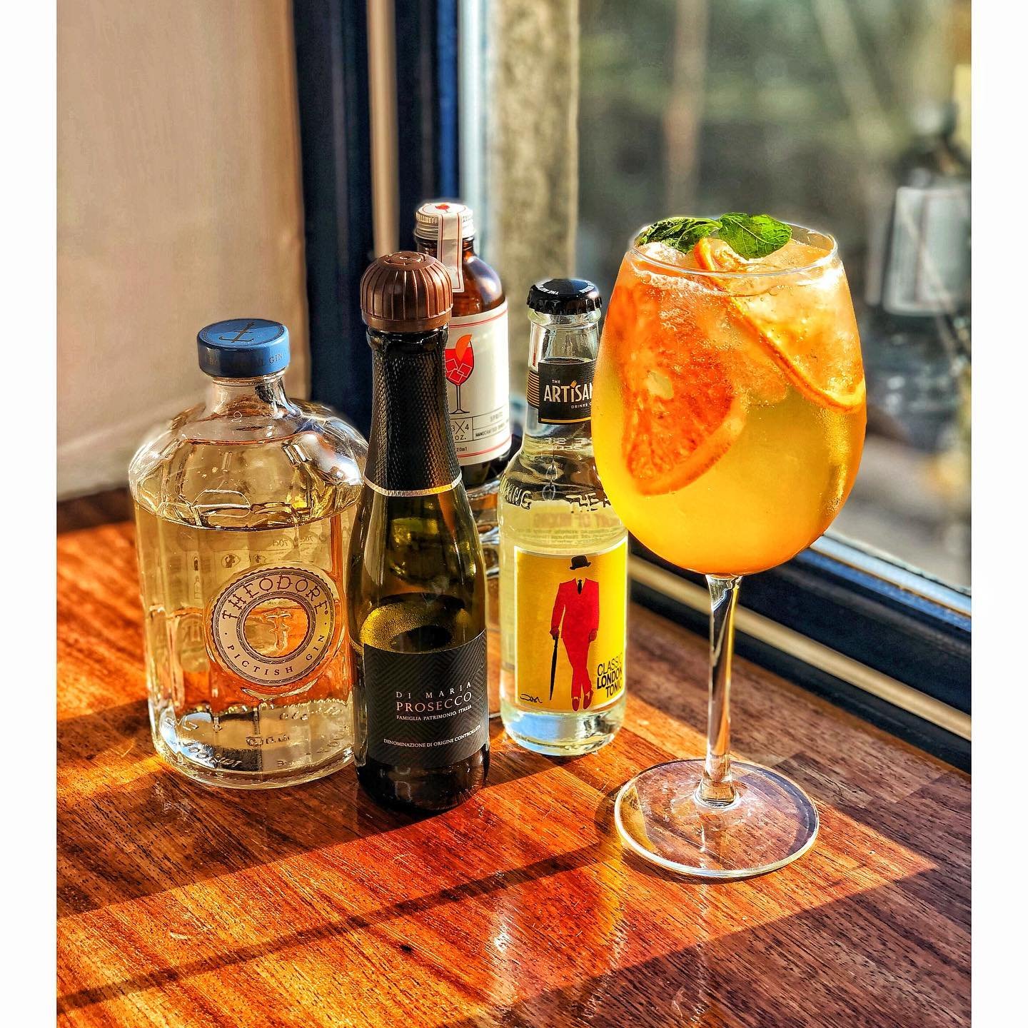 Gin Spritz cocktail recipe by Gin & Domic