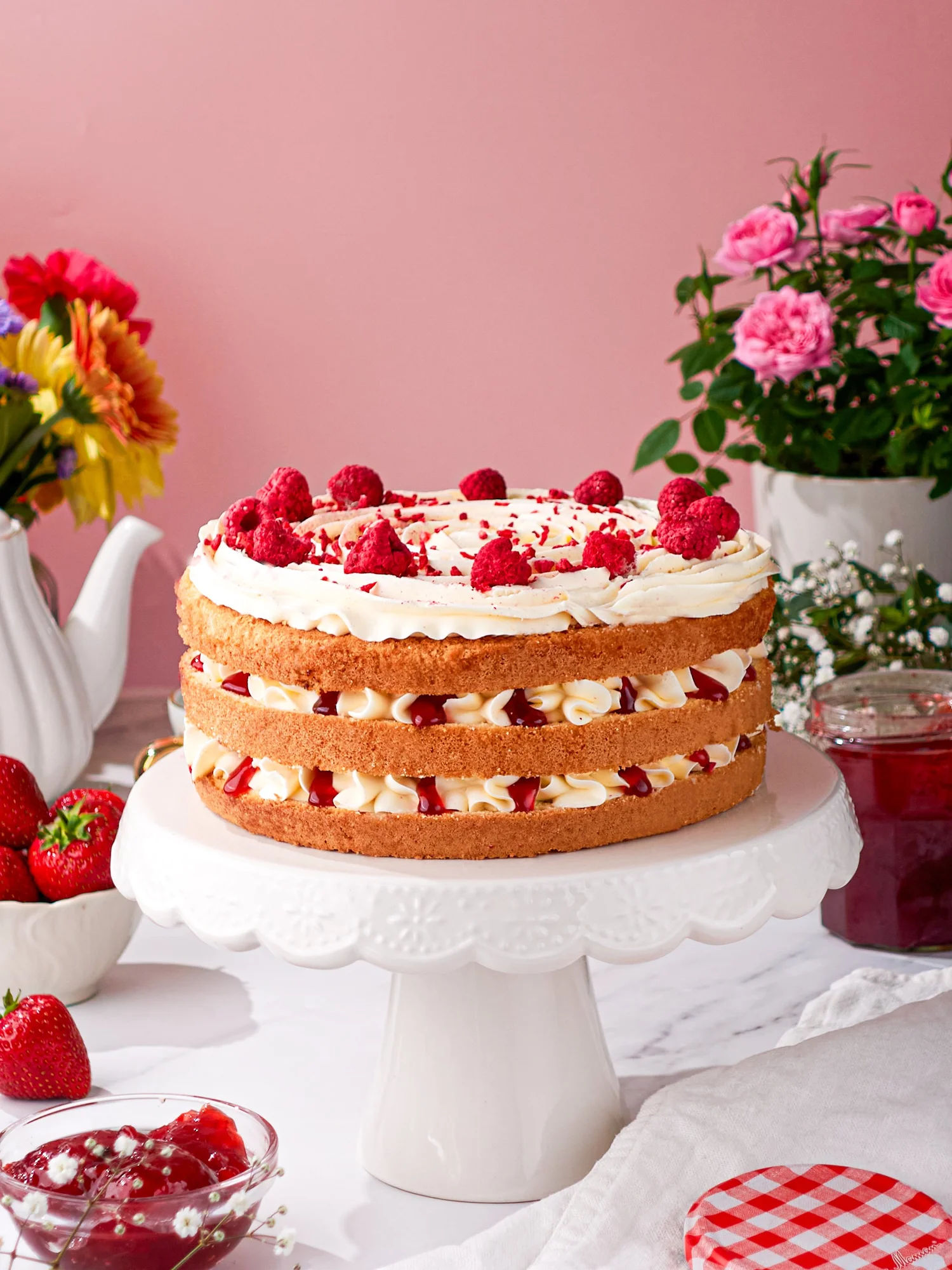 Victoria sponge cake