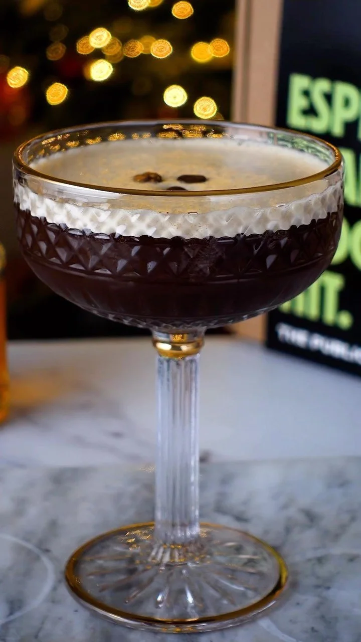 The Public Spirit Espresso Martini cocktail recipe by Gin & Domic