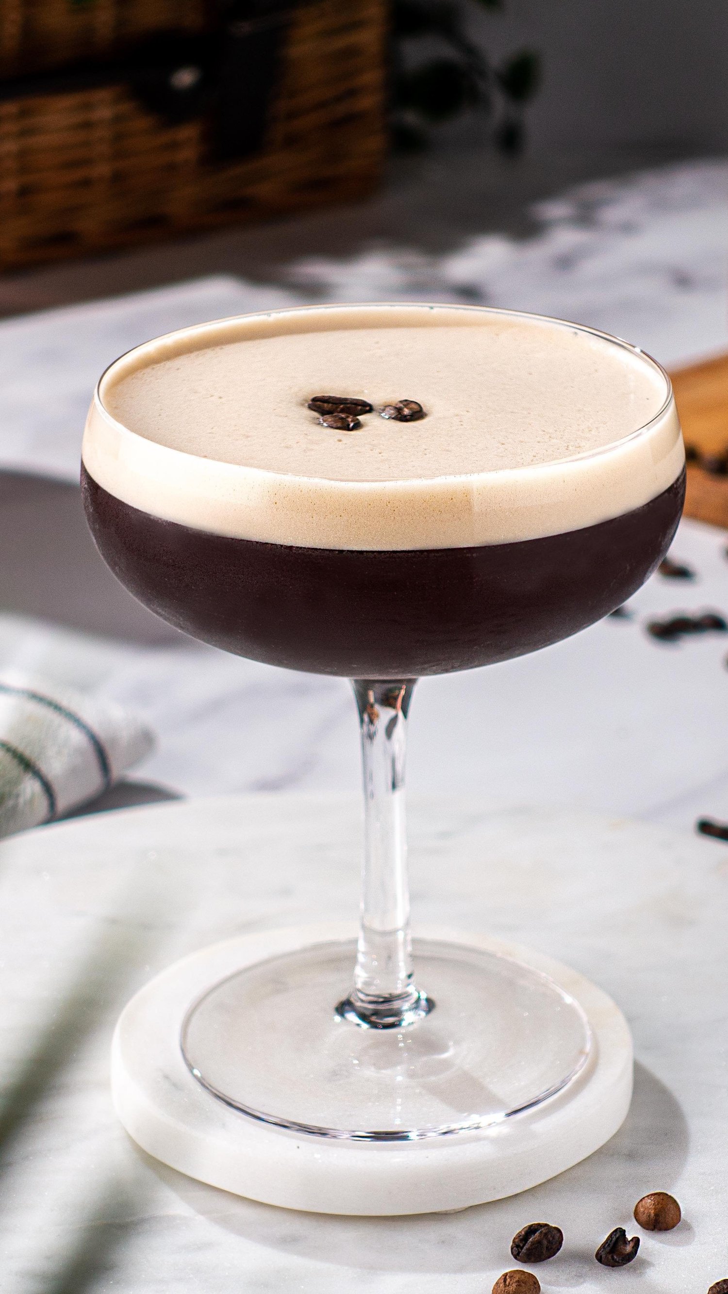 Espresso Martini cocktail recipe by Gin & Domic