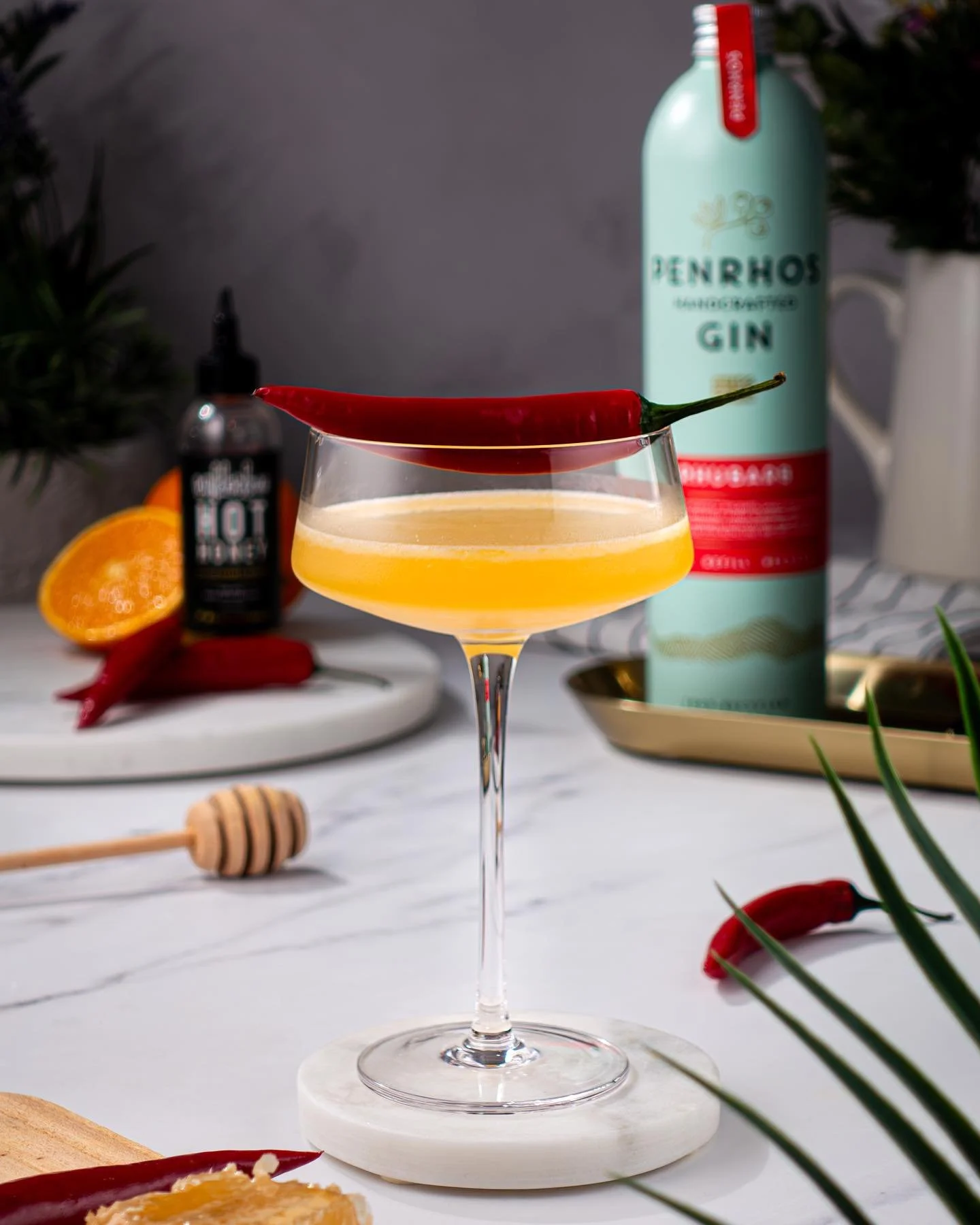 Rhubarb Gin Cocktail cocktail recipe by Gin & Domic
