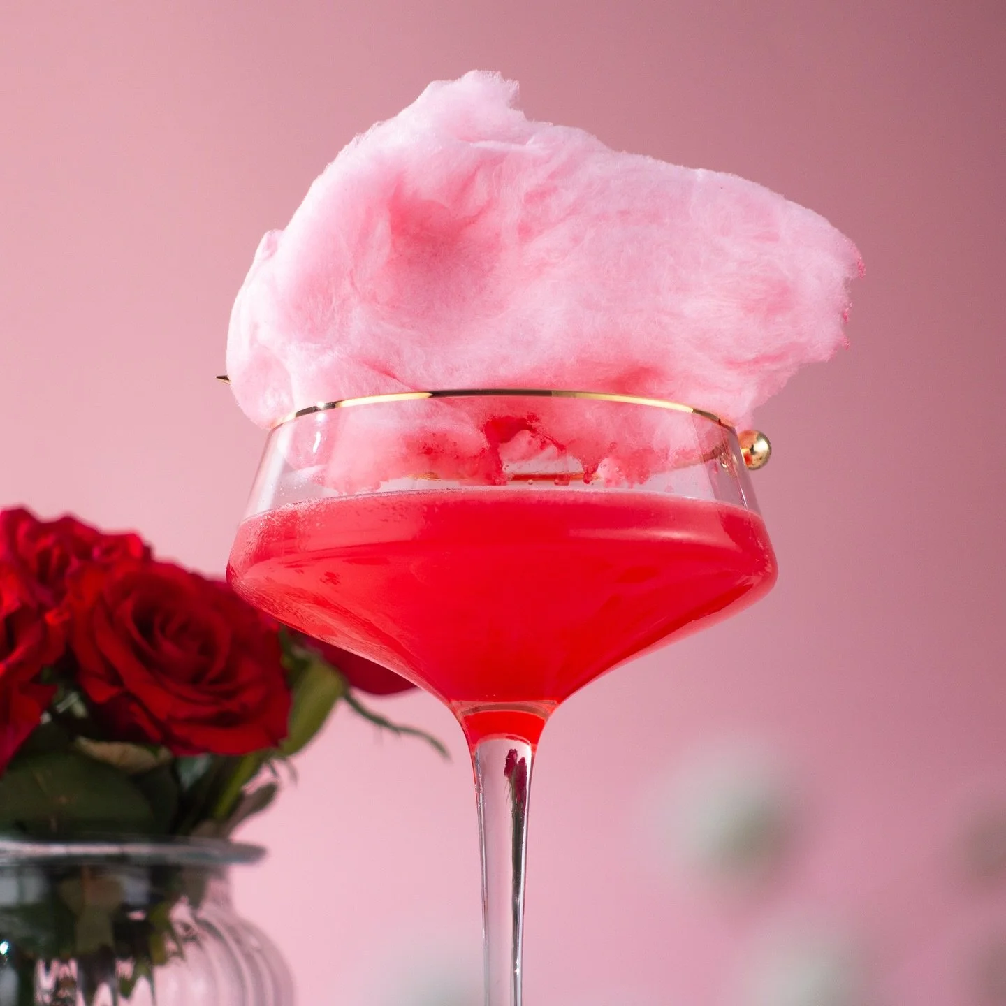 Candy Floss Martini cocktail recipe by Gin & Domic