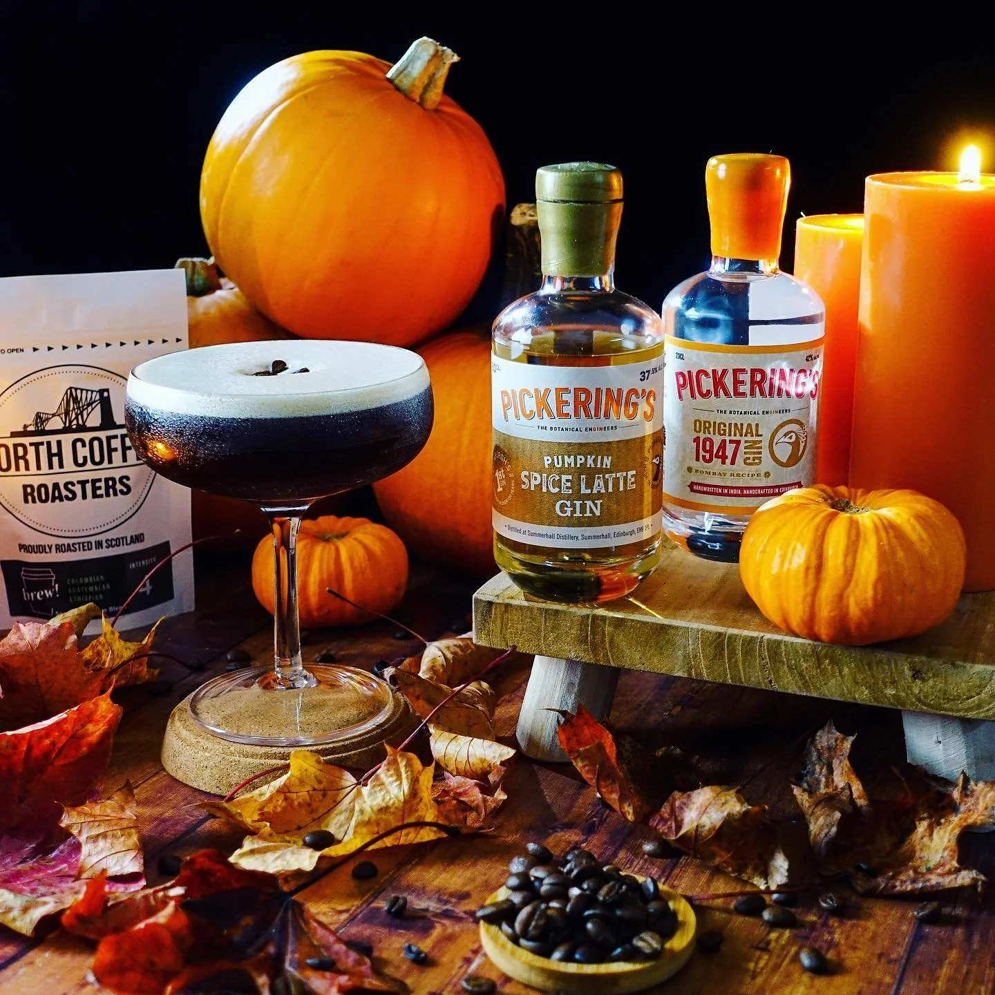 Pumpkin Gin Cocktail cocktail recipe by Gin & Domic