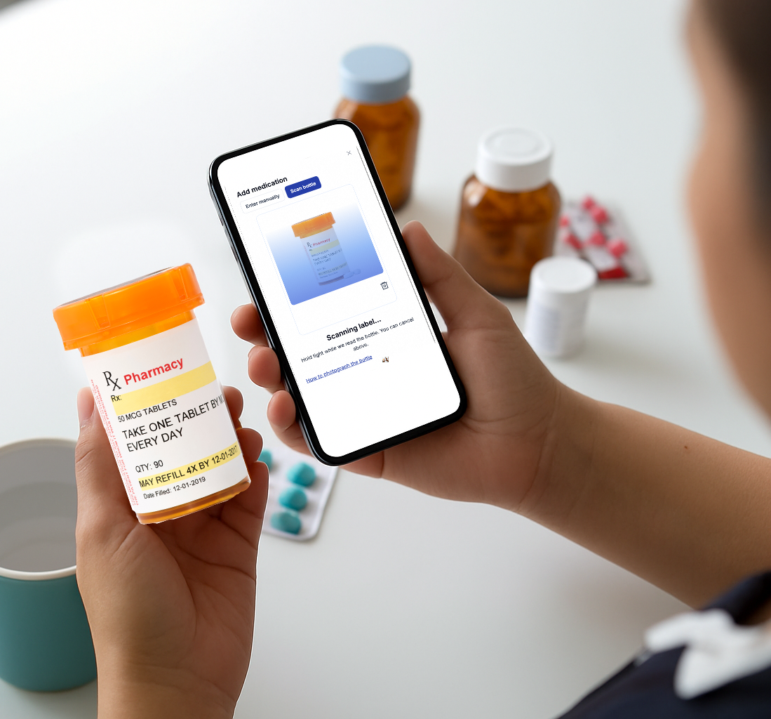 Medication Bottle Scanning demonstration