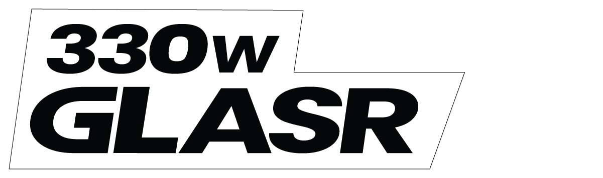 Glasr CO2-laser 330 W från Scandcut — laserskärning av akryl och plexiglas med polerad kant