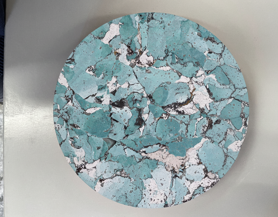 Marbled Circle - Pale Blue - styling inspiration 2